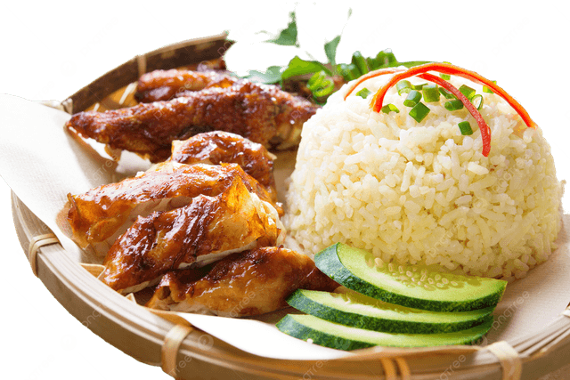 Grilled Chicken with Rice